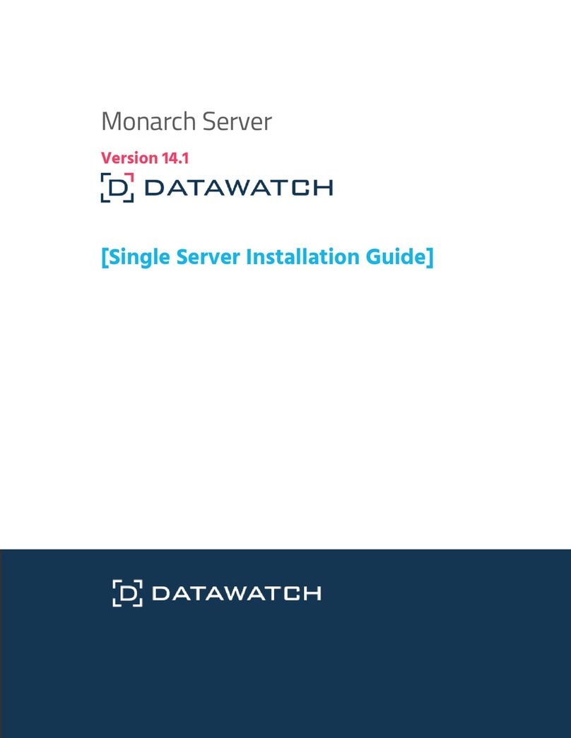 Datawatch Monarch installation guide