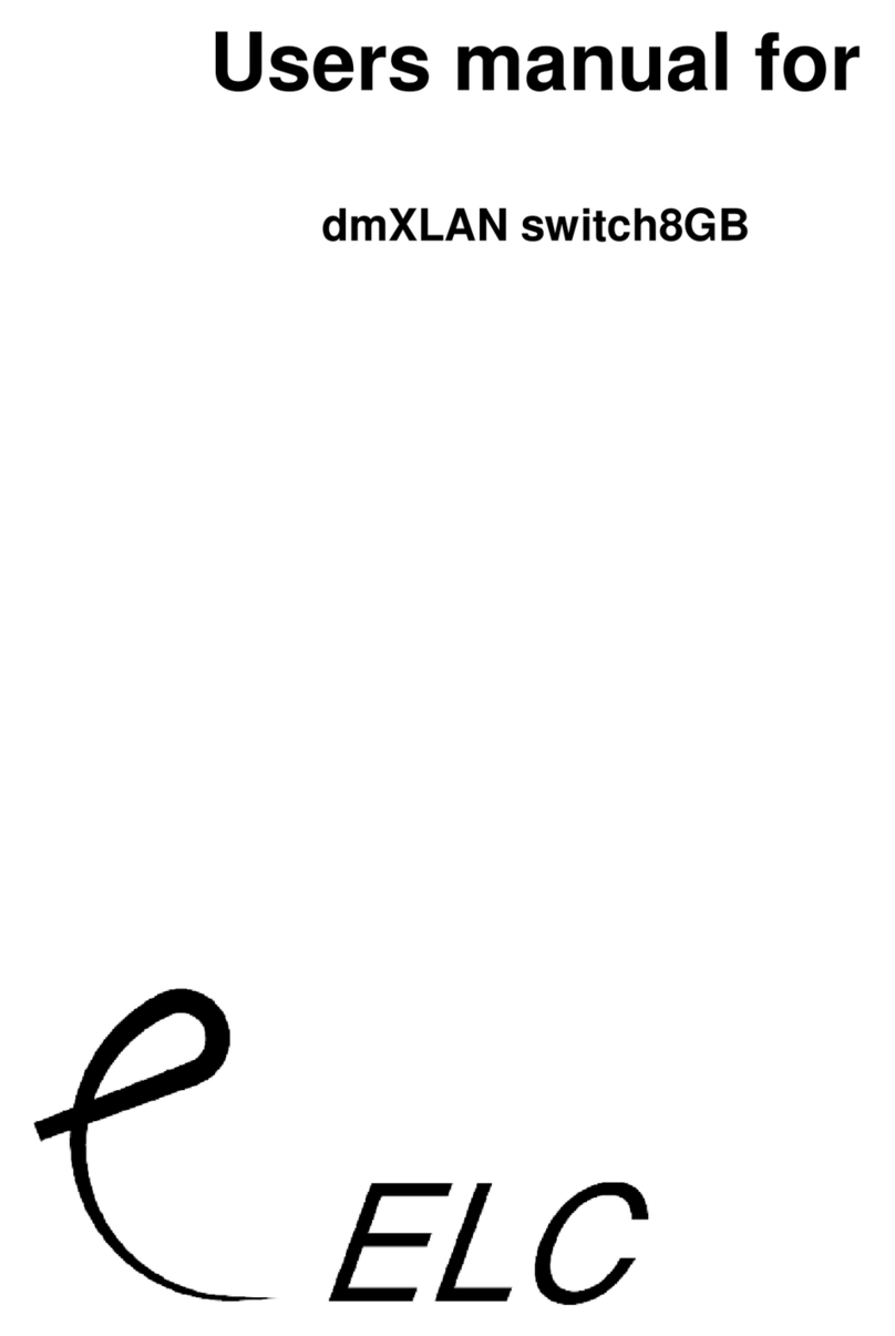 ELC dmXLAN switch8GB user manual