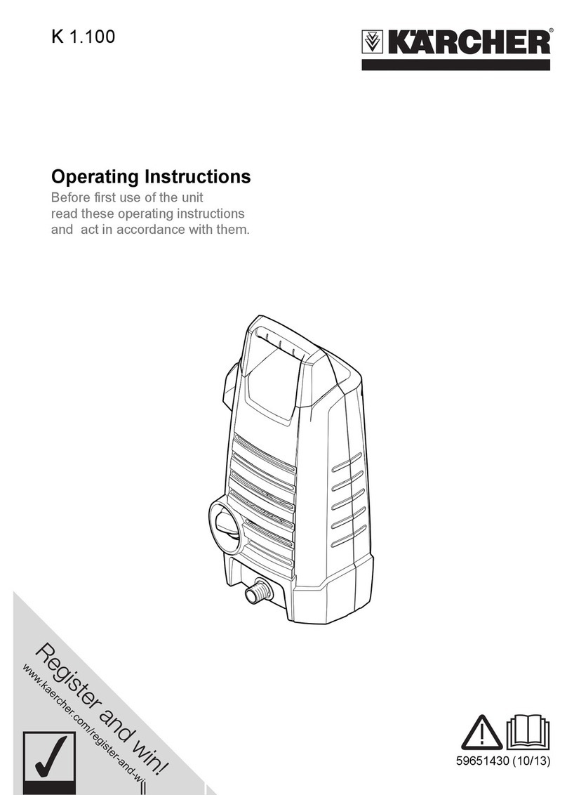 Kärcher K 1100 User manual