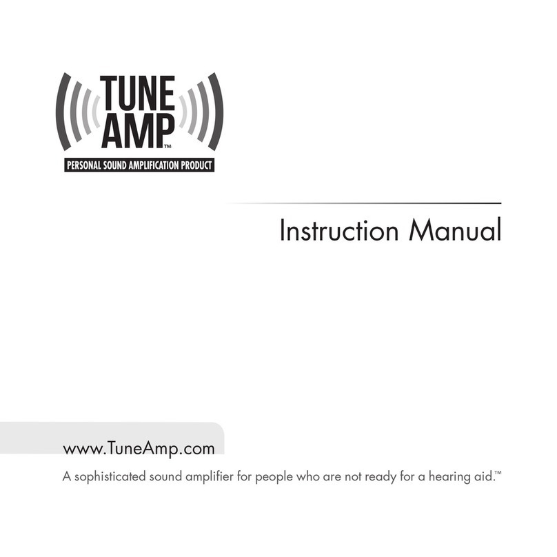 TuneAmp Focus Instructlon manual