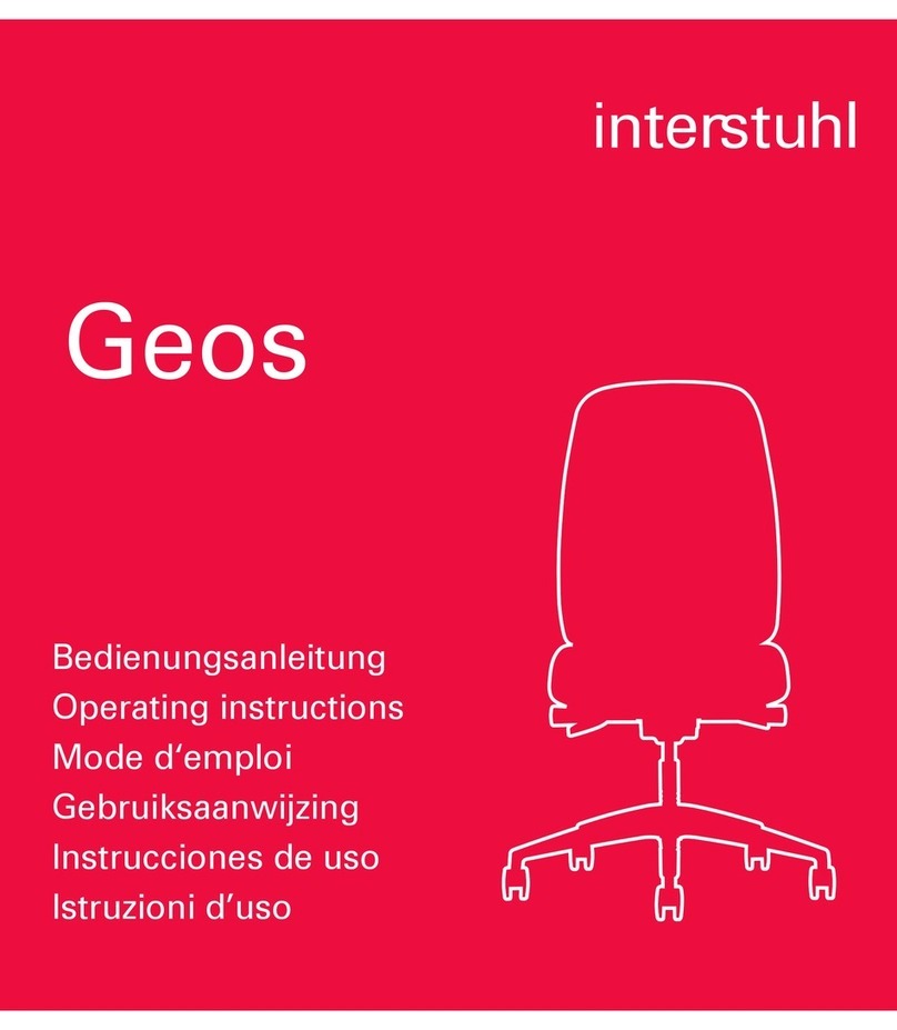 interstuhl geos 47G0 Operating	 instruction