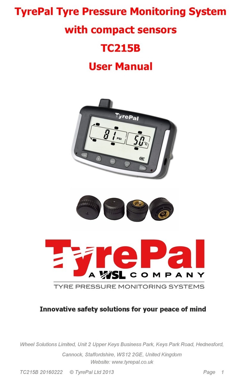 Tyrepal TC215B user manual