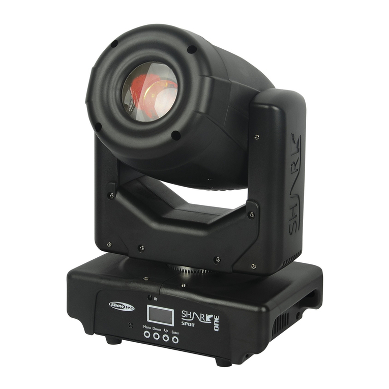 Show Tec SHARK SPOT ONE User manual