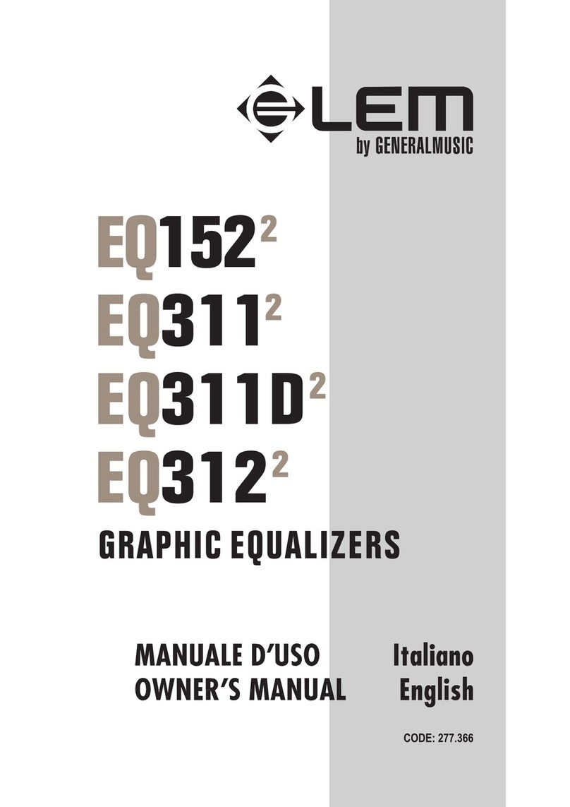 LEM EQ152 owner's manual