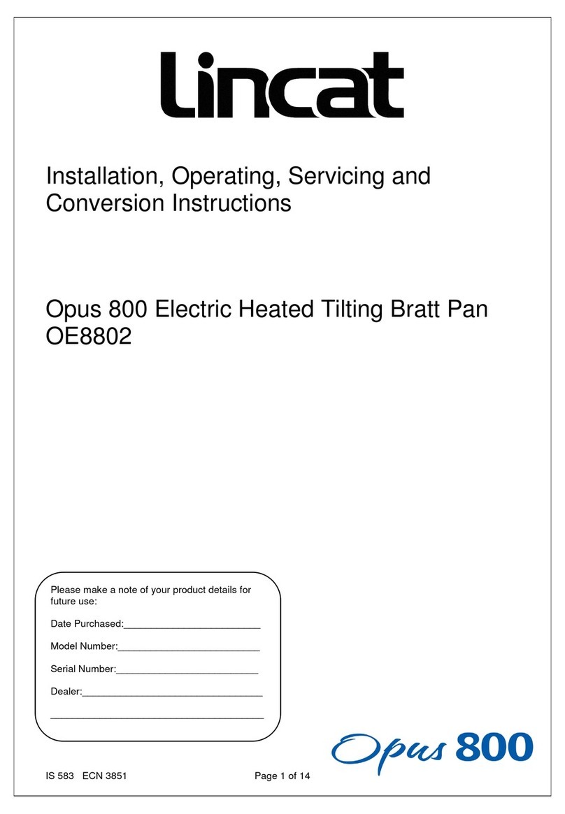 Lincat OE8802 User manual