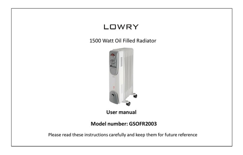 Lowry GSOFR2003 user manual