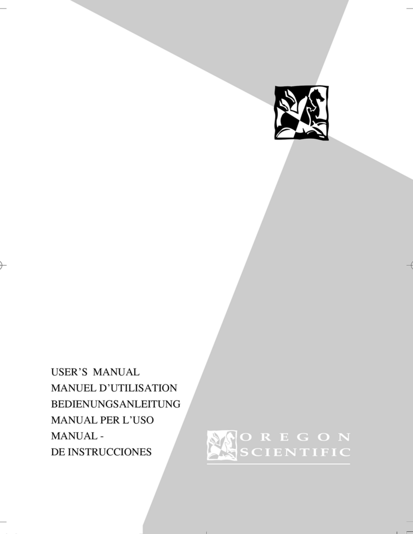 Oregon Scientific PDA283 user manual