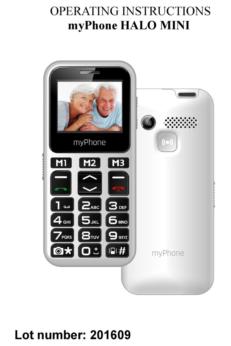 myPhone Halo Mini User manual