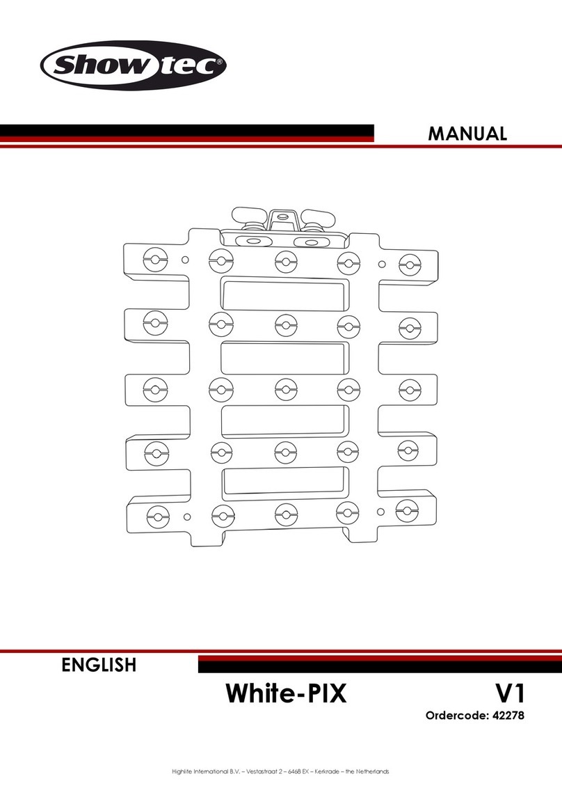 Show Tec White-PIX V1 User manual