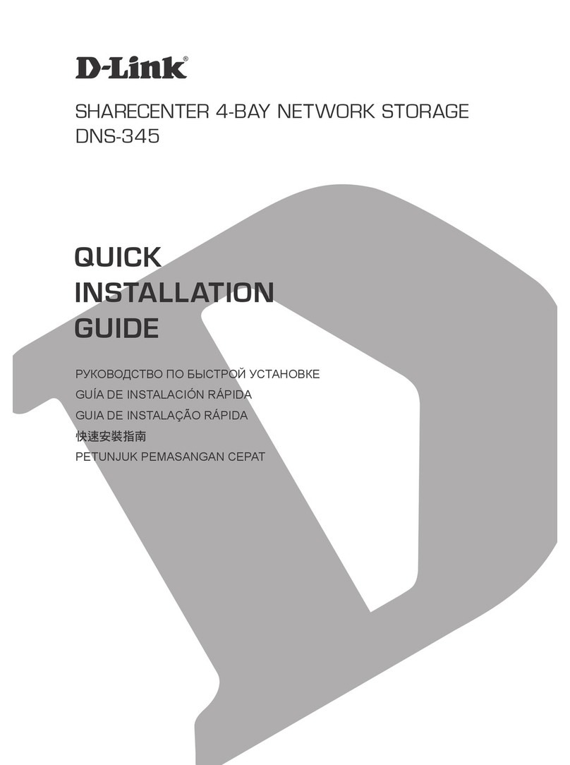 D-Link ShareCenter Quattro DNS-345 User manual D-Link ShareCenter Quattro DNS-345 User manual