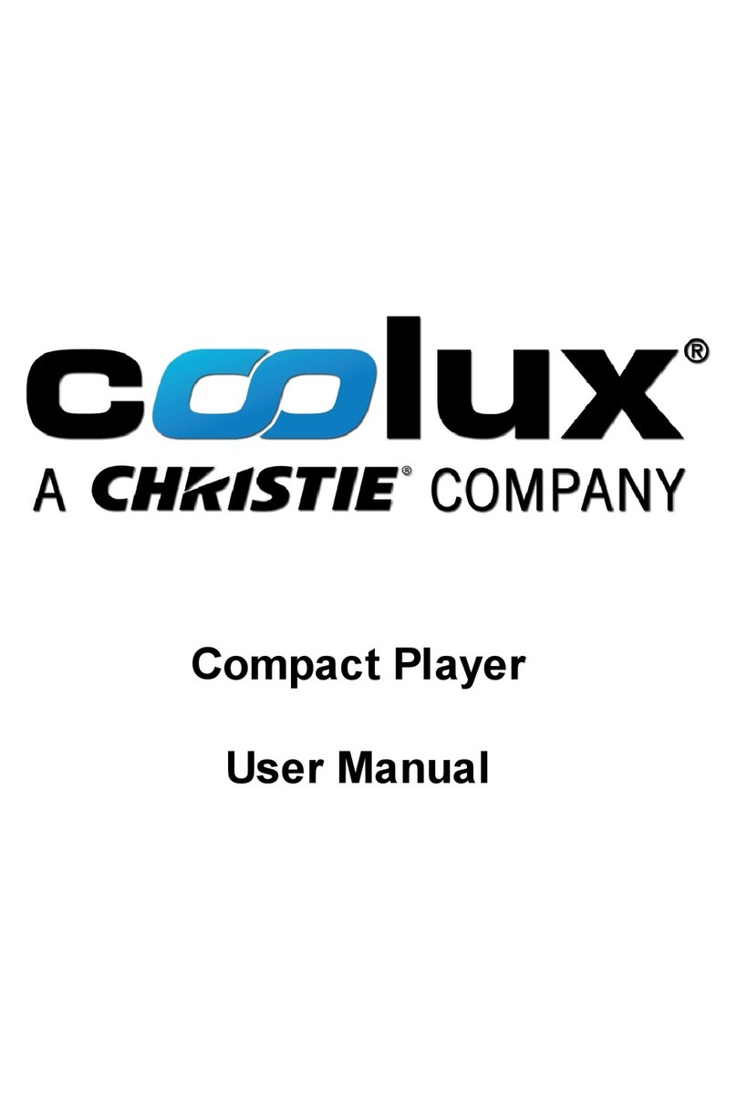 Coolux Compact Player user manual