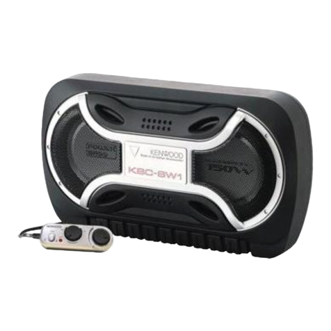 Kenwood KSC-SW1 User manual