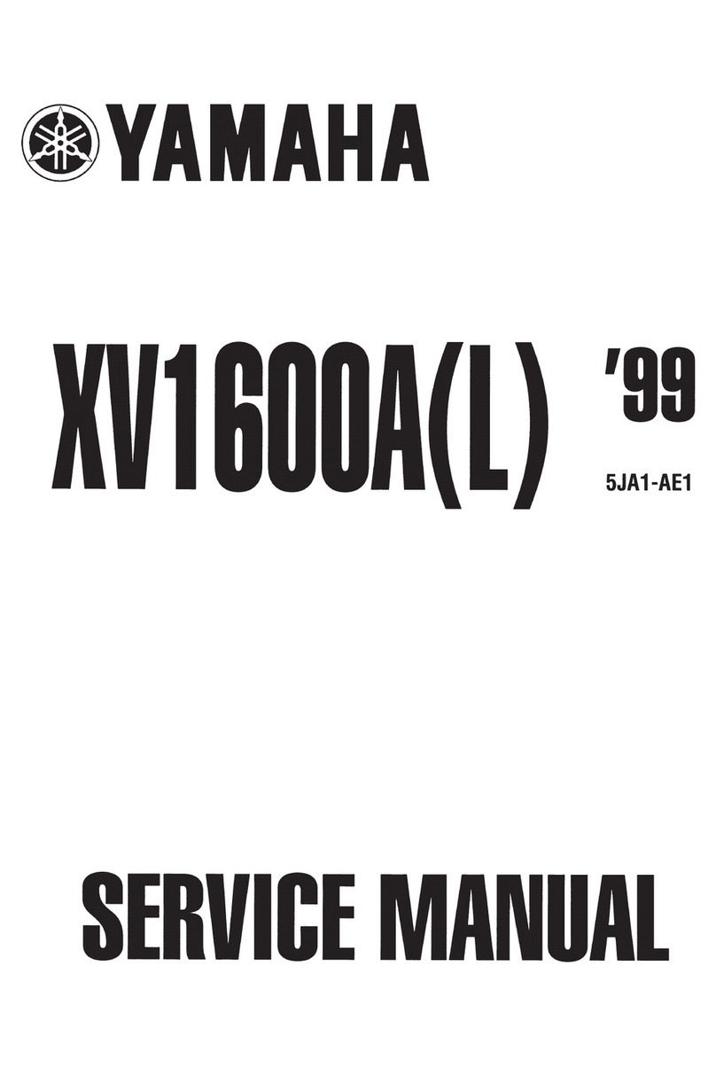 Yamaha XV1600A1999 User manual