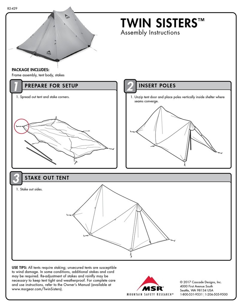 MSR TWIN SISTERS User manual