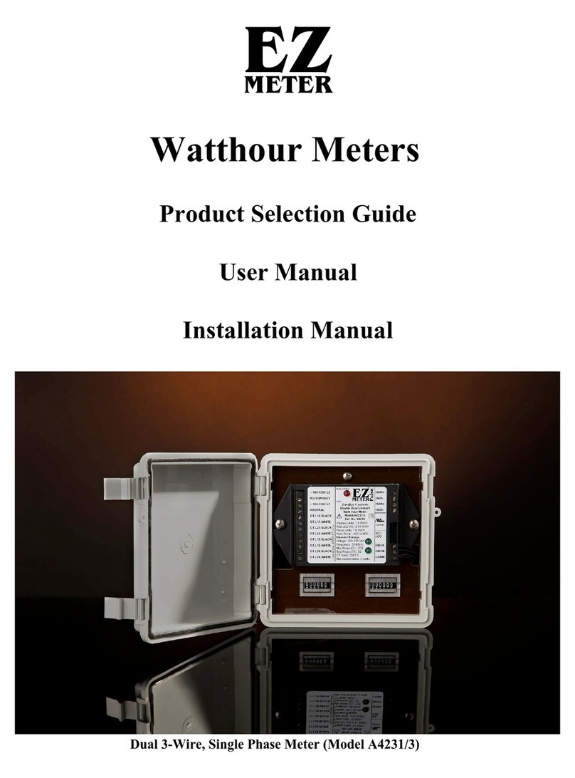EZ Meter A4231/3 user manual