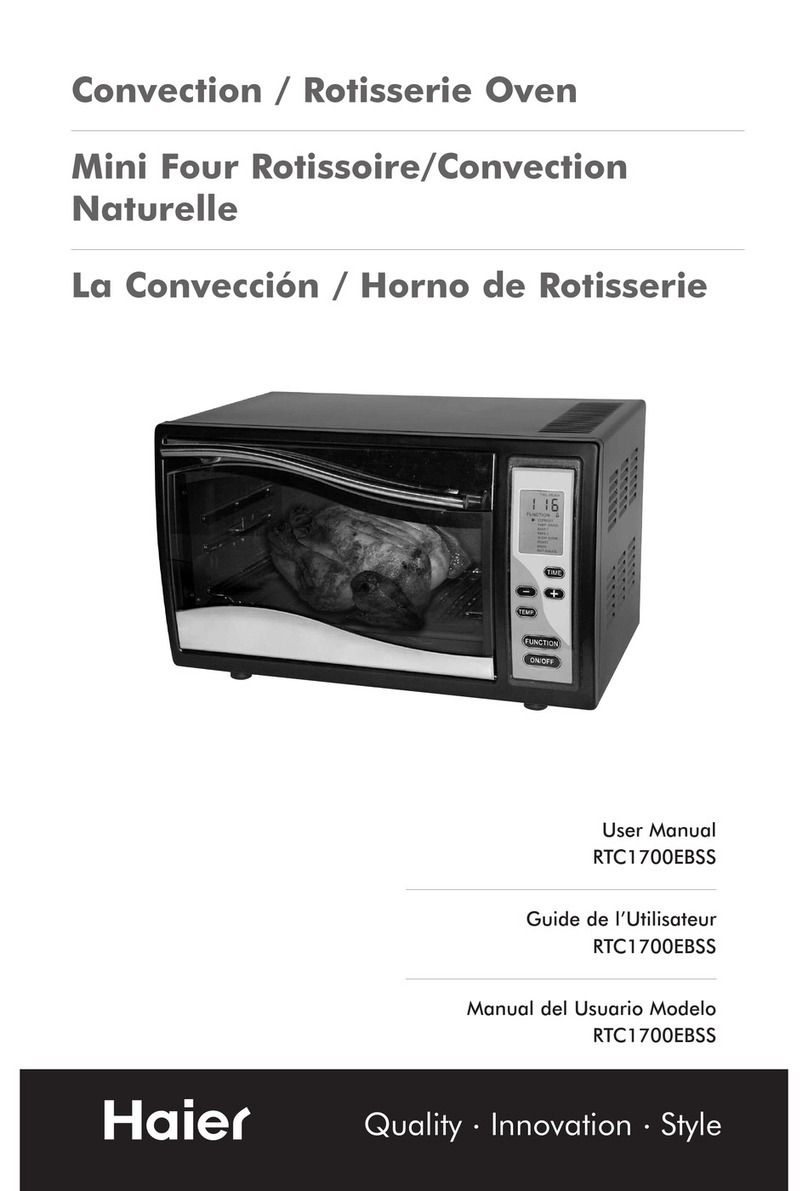 Haier RTC1700EBSS user manual