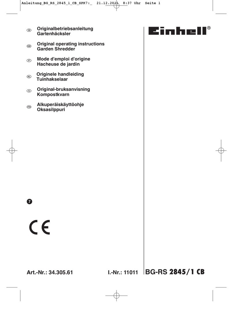 EINHELL BG-RS 2845/1 CB Original operating instructions