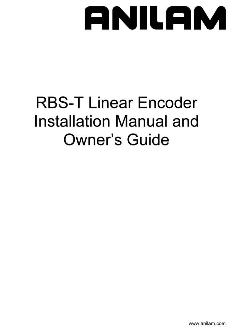 Anilam RBS-T User manual