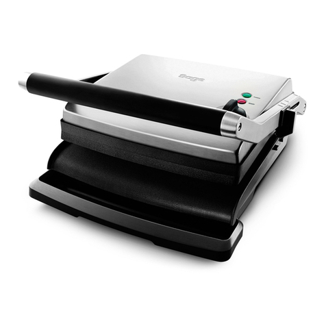 Sage BGR250UK Instruction book