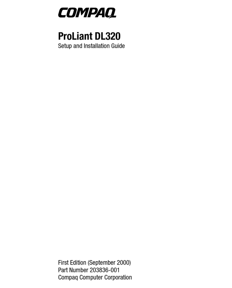 Compaq DL320 - ProLiant - G3 Operating and safety instructions