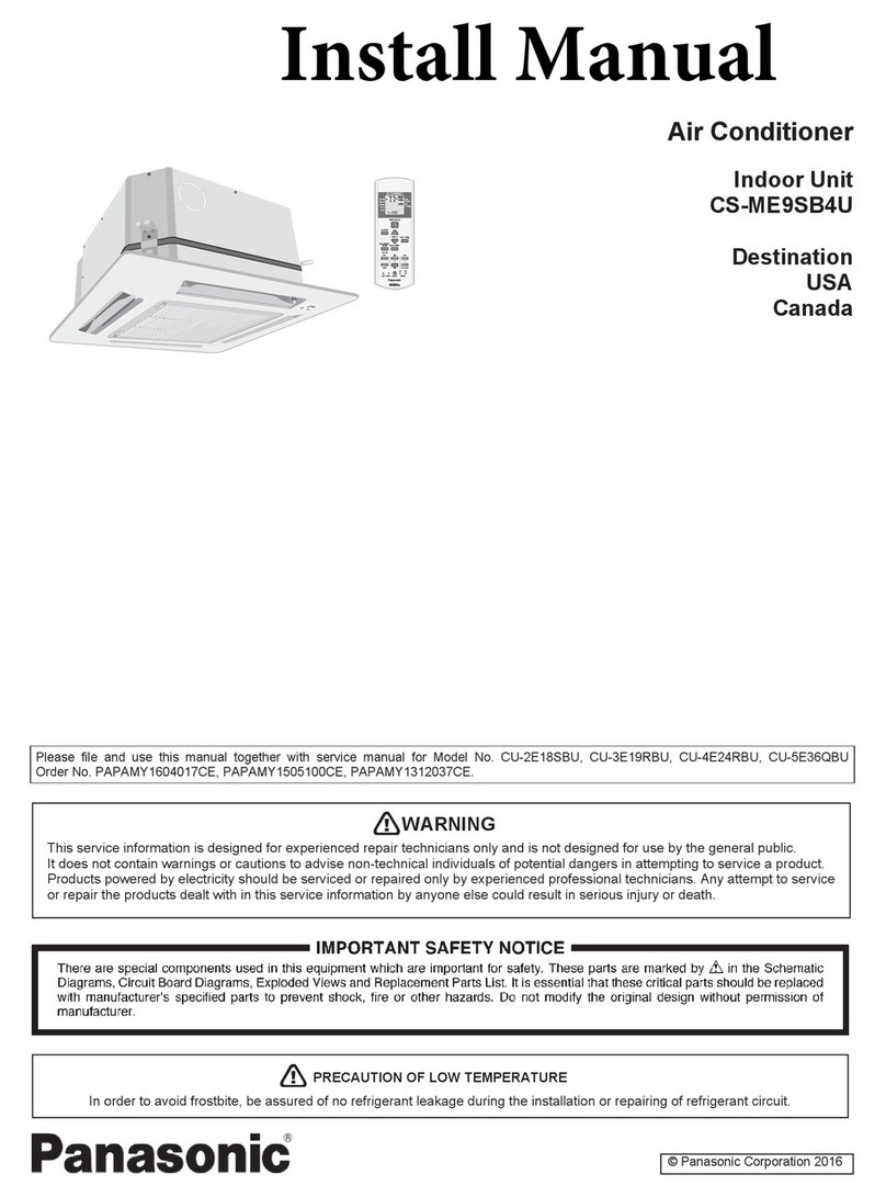 Panasonic CS-ME9SB4U Manual