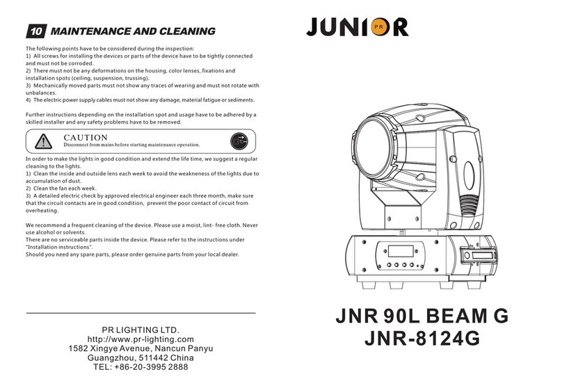 Etabeta electronics JNR 90L BEAM G manual