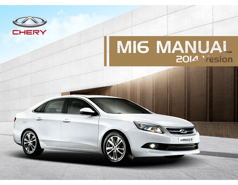 Chery M16 Arrizo 7 2014 manual