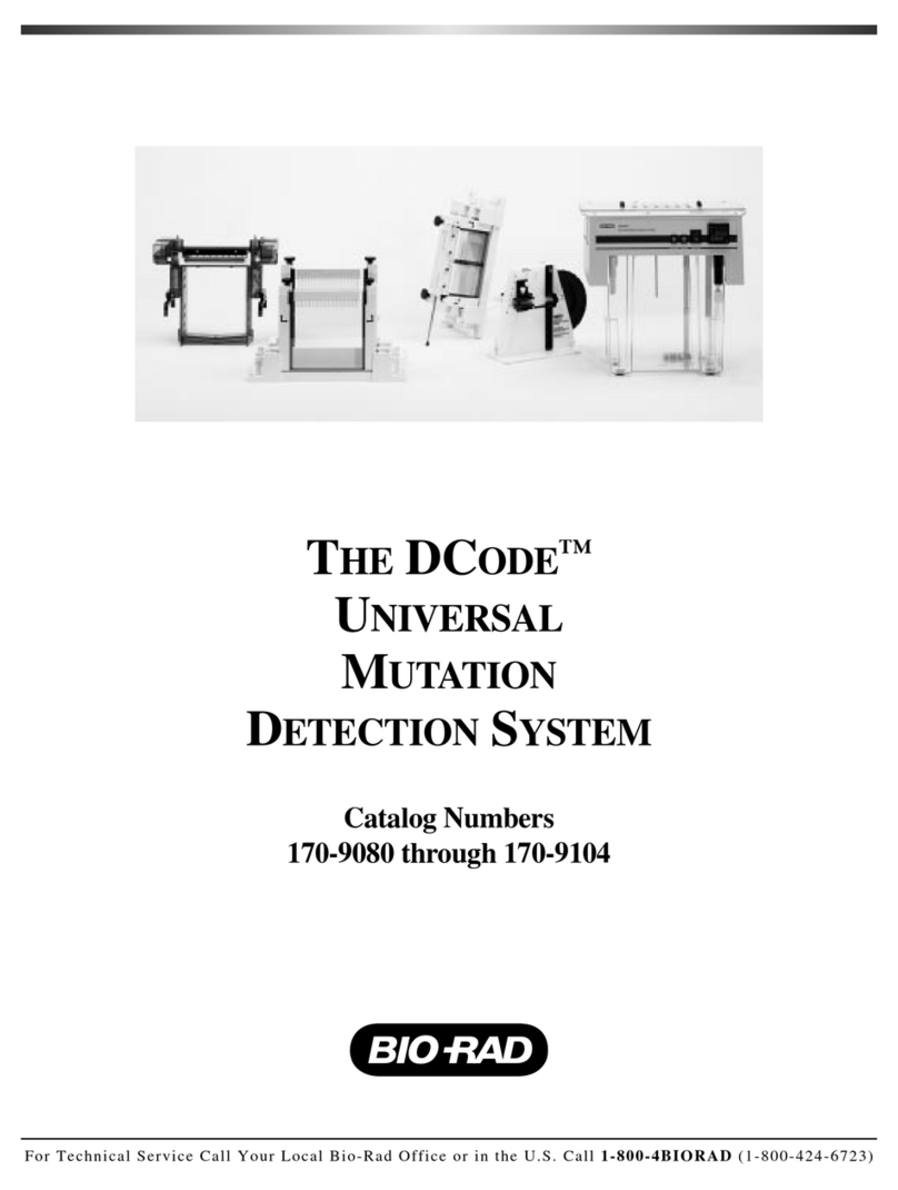 BIO RAD DCODE manual