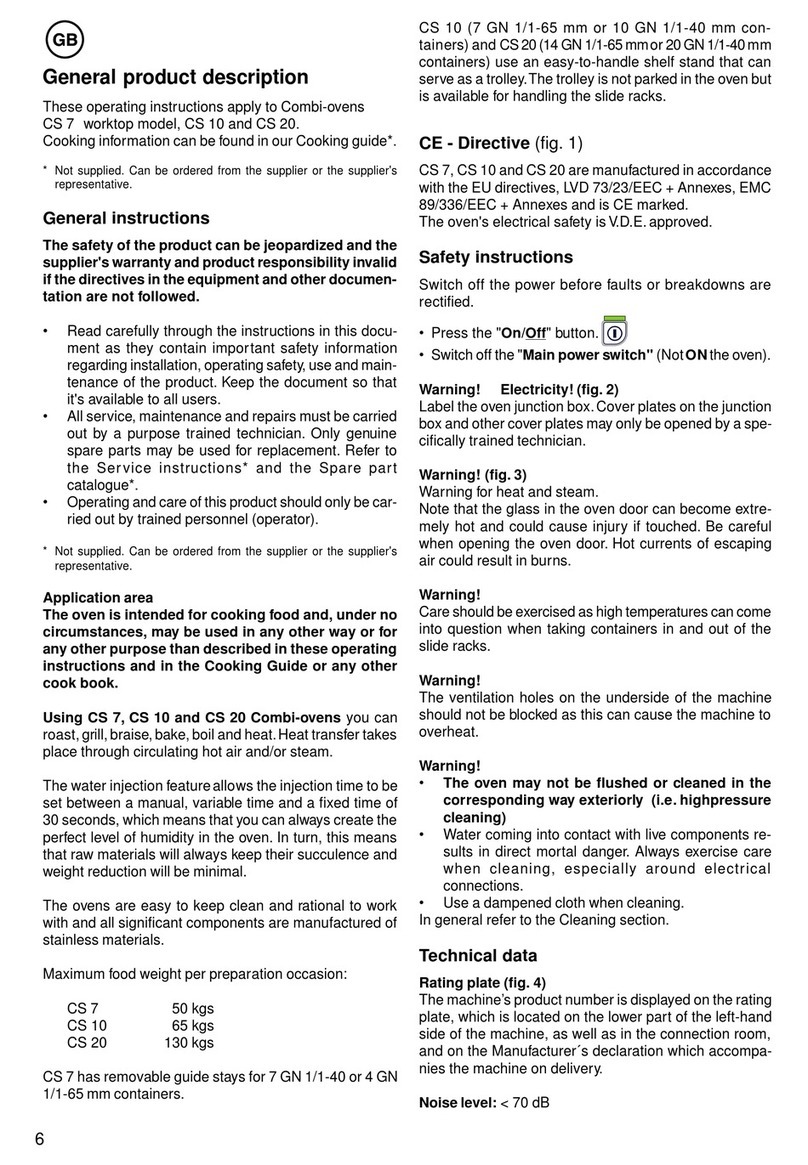 Electrolux CS 7 Product description