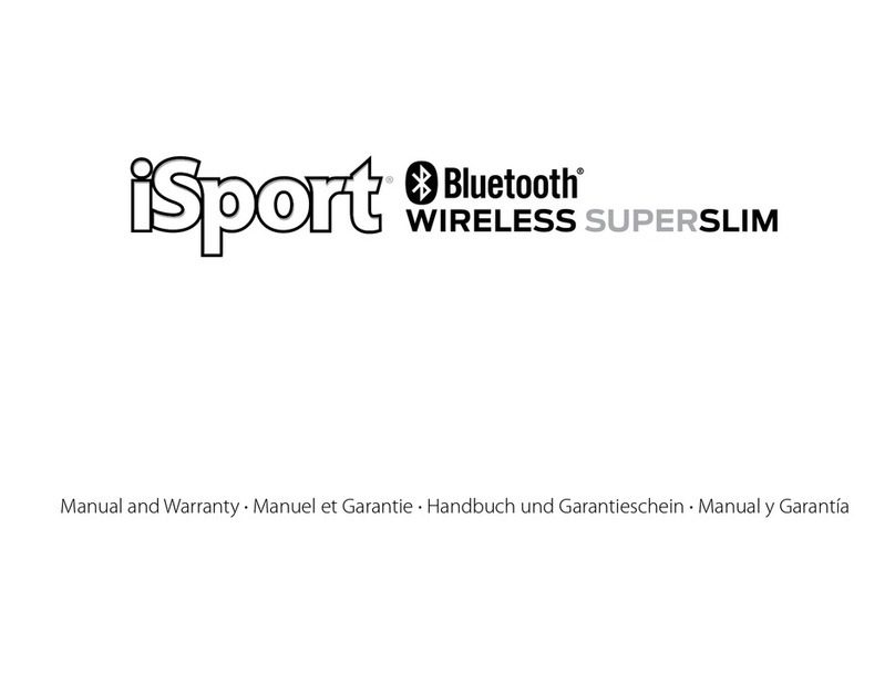 Monster ISPORT Manual and warranty