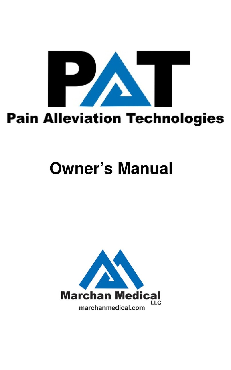 Marchan Medical PAT owner's manual
