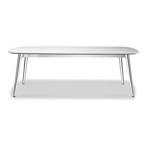 keilhauer Syz Table with Power User manual