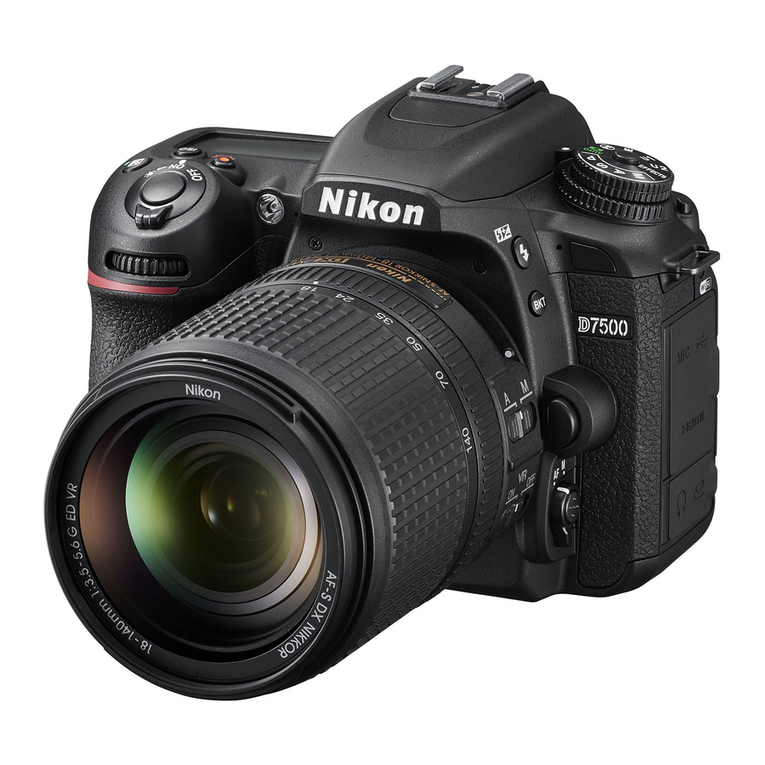 Nikon D7500 User manual