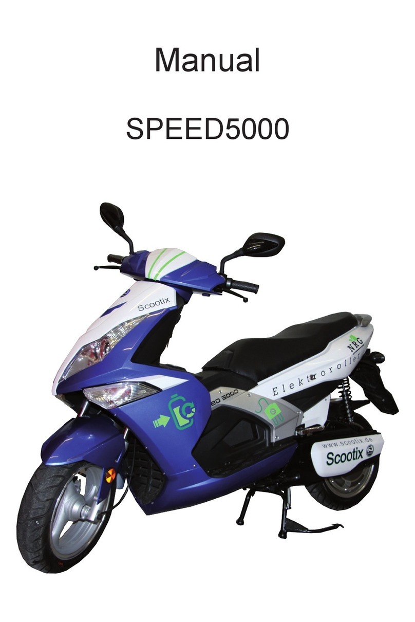 Scootix SPEED5000 User manual