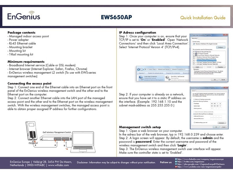 EnGenius EWS650AP User manual