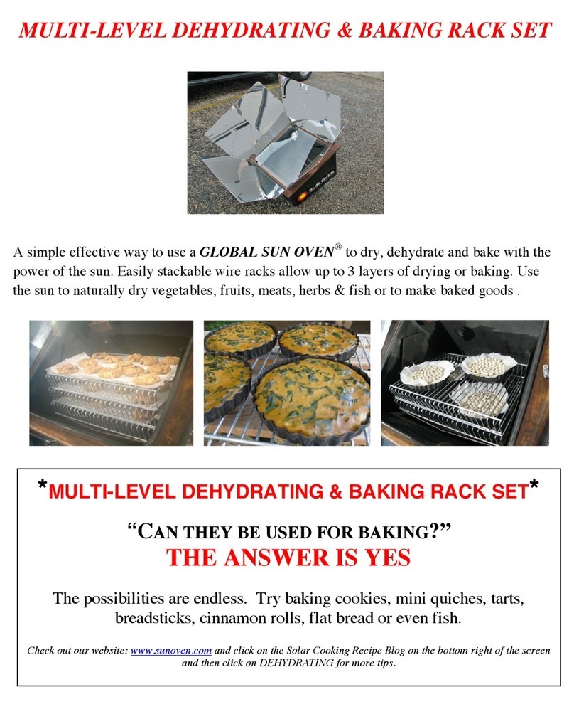 SUN OVENS GLOBAL User manual