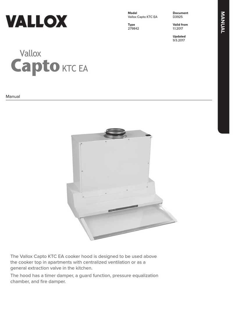 Vallox Capto KTC EA User manual