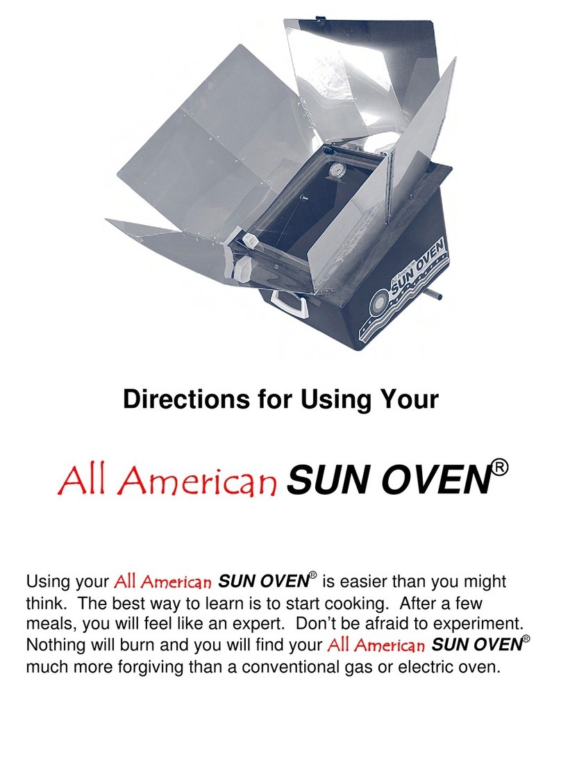SUN OVEN VILLAGER Directions for using SUN OVEN VILLAGER Directions for using