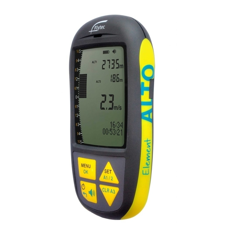 Flytec Element Alto User manual