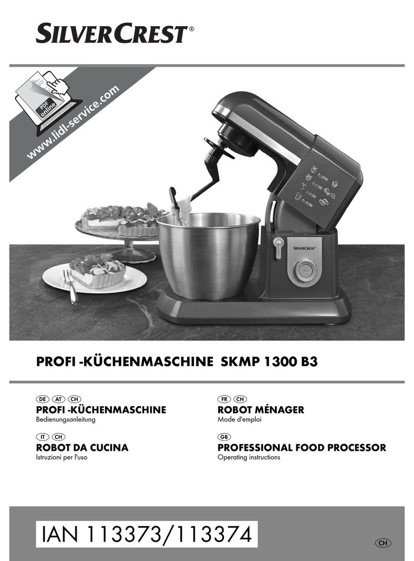 Silvercrest SKMP 1300 B3 User manual Silvercrest SKMP 1300 B3 User manual