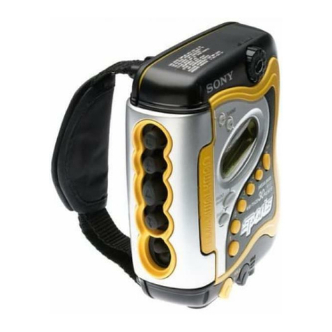 Sony WALKMAN WM-FS420RS User manual