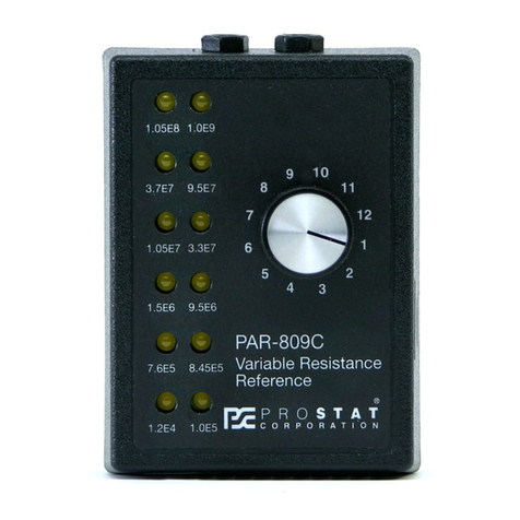 Prostat PAR-809C User manual