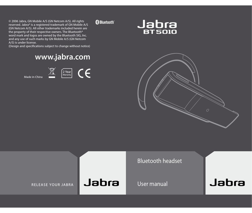 Jabra BT5010 Multiuse user manual