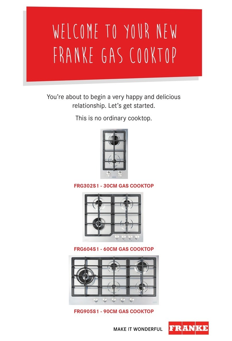 Franke FRG302S1 user manual