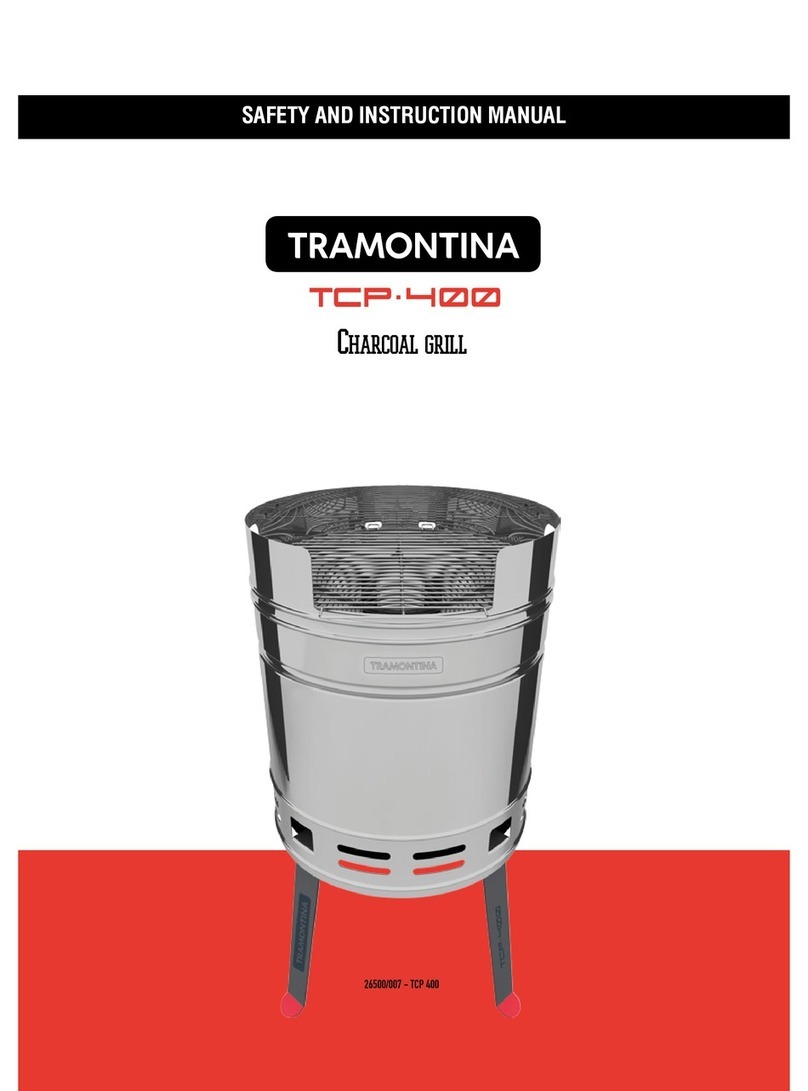 Tramontina TCP-400 Safety and instruction manual