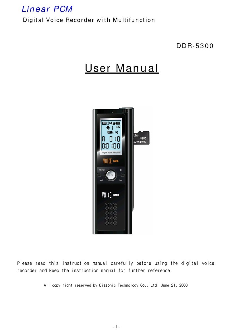 Diasonic DDR-5300 User manual