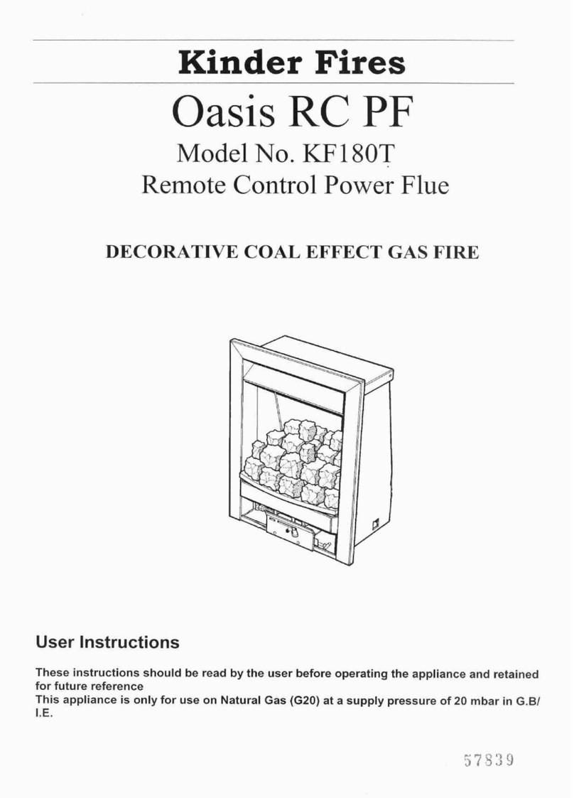 Kinder Fires KF180T User instructions