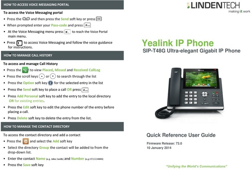 Yealink Yealink SIP-T48G User manual