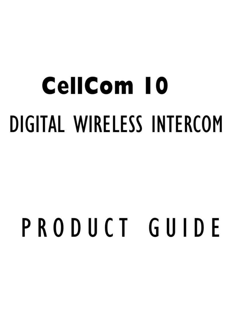 Vitec Group Communications CellCom 10 Product guide