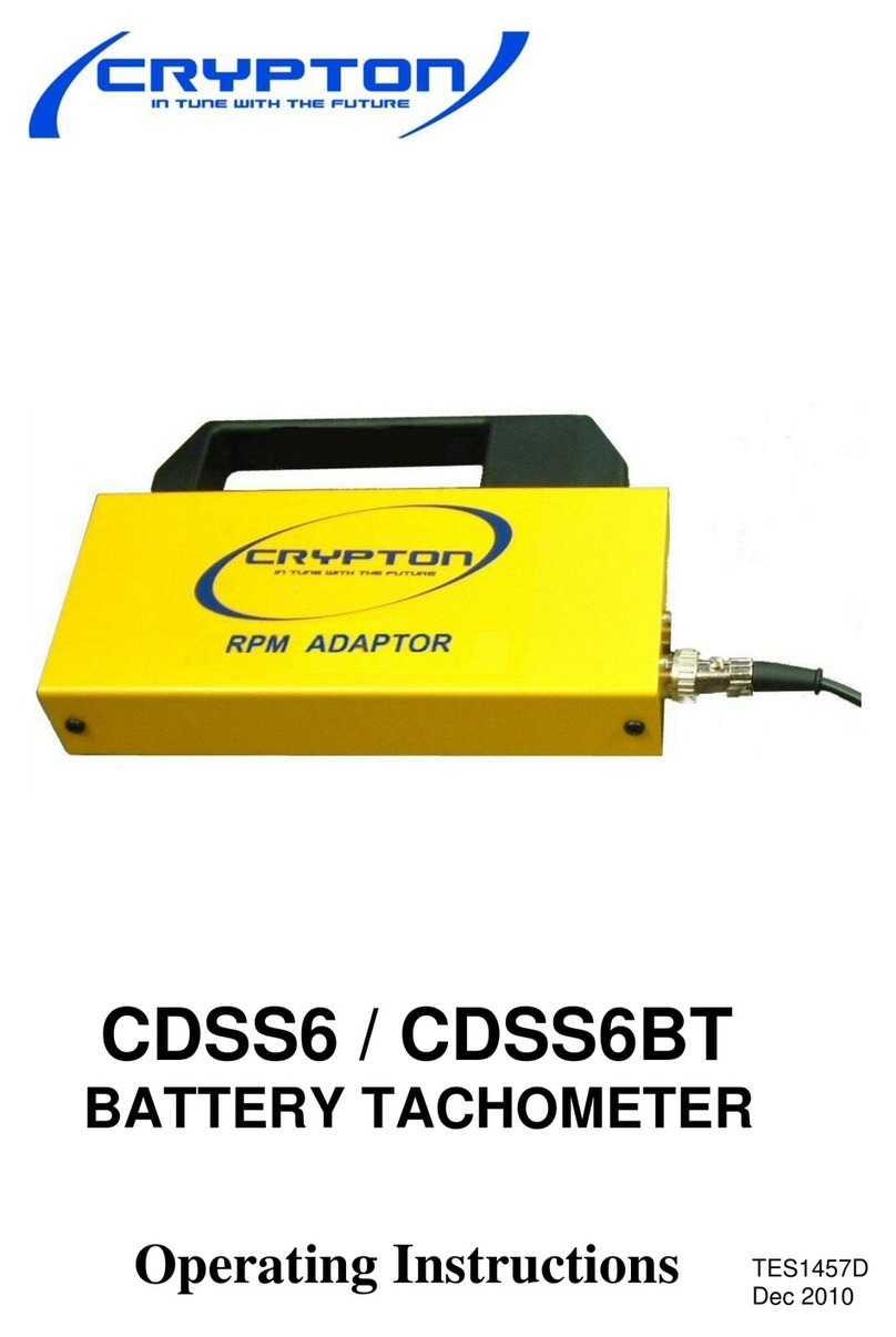 CryptOn CDSS6 operating instructions